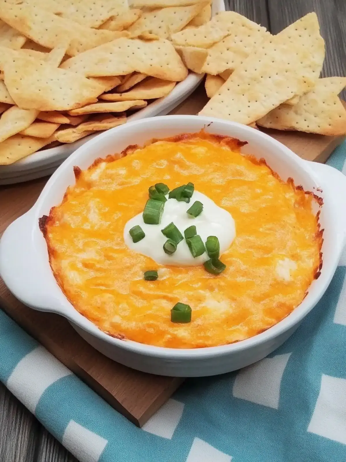Buffalo Chicken Dip with Sour Cream