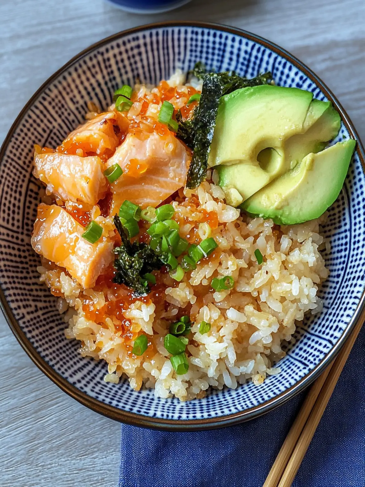 TikTok Salmon Rice Bowl: Quick, Customizable, and Delicious! 2 TikTok Salmon Rice Bowl