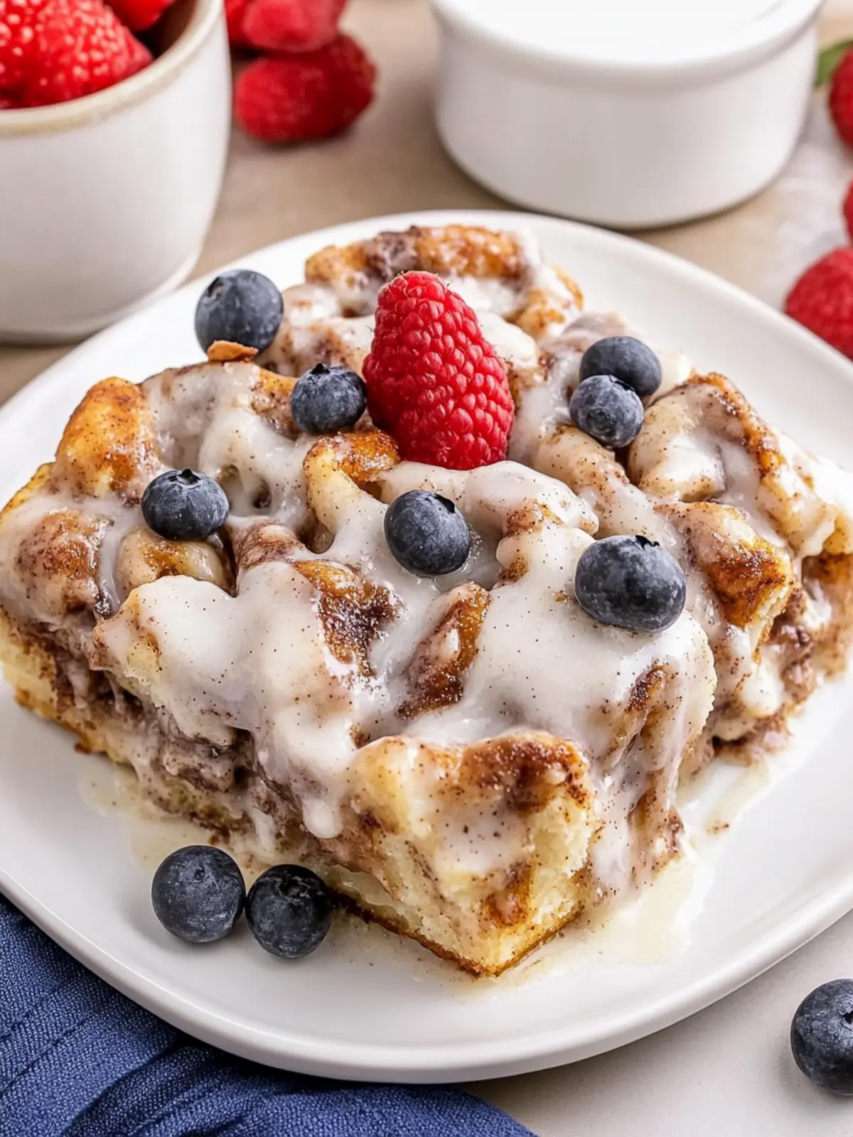 Cinnamon Roll Casserole: Your New Favorite Holiday Breakfast 2 Cinnamon Roll Casserole