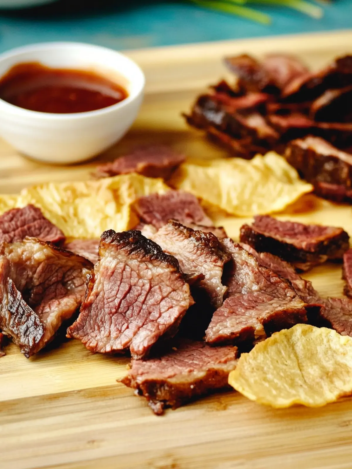 Mouthwatering Brisket Bites with Crunchy Potato Chips 3 Brisket Bites