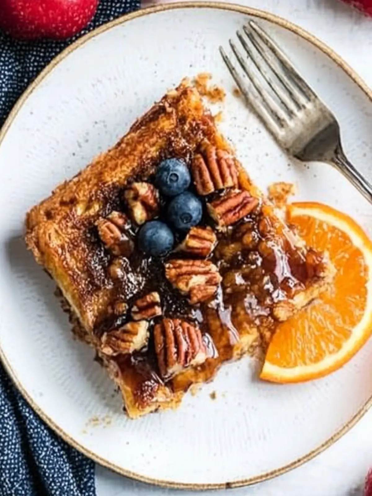 Upside-Down Orange Caramel Pecan French Toast Bake Bliss 4 Upside-Down Orange Caramel Pecan French Toast Bake