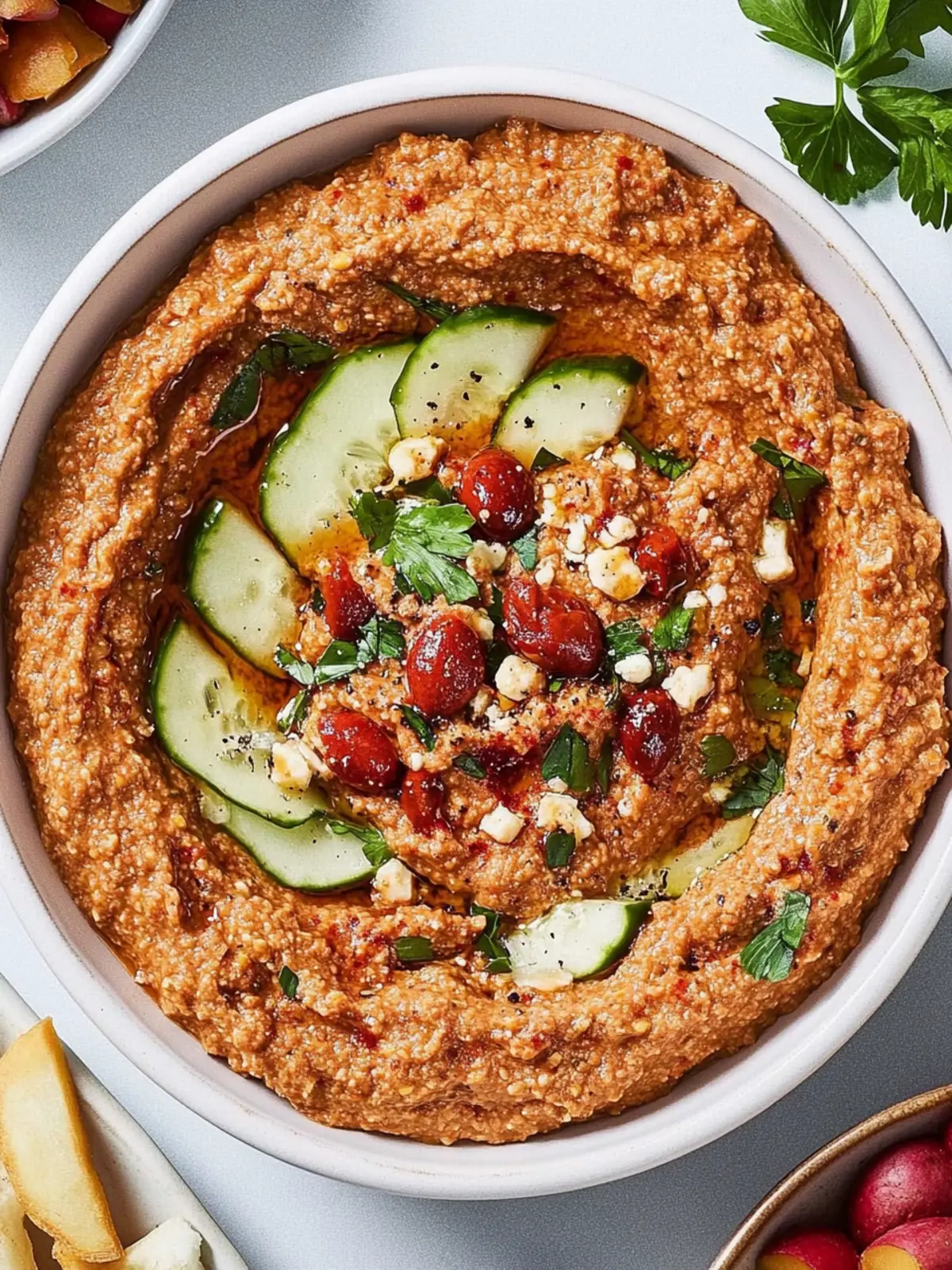 Nutty Muhammara Dip With Crudités for a Flavor Explosion 4 Muhammara Dip With Crudités