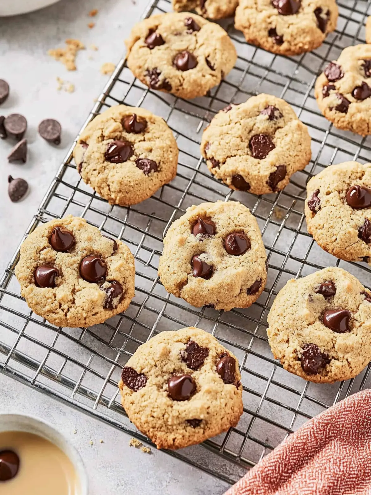 Decadent Tahini Chocolate Chip Cookies You’ll Crave Daily 2 Tahini Chocolate Chip Cookies