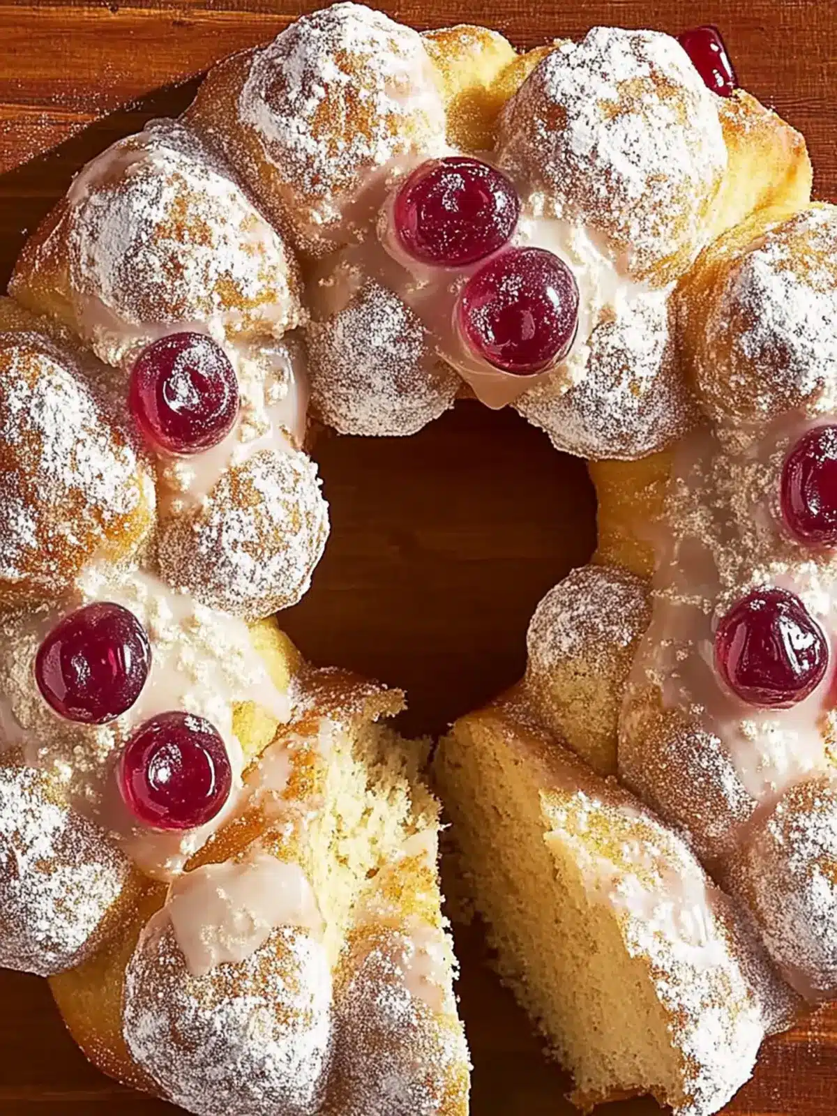 Mouthwatering Pull-Apart Jelly Donut Ring Made Easy 5 Pull-Apart Jelly Donut
