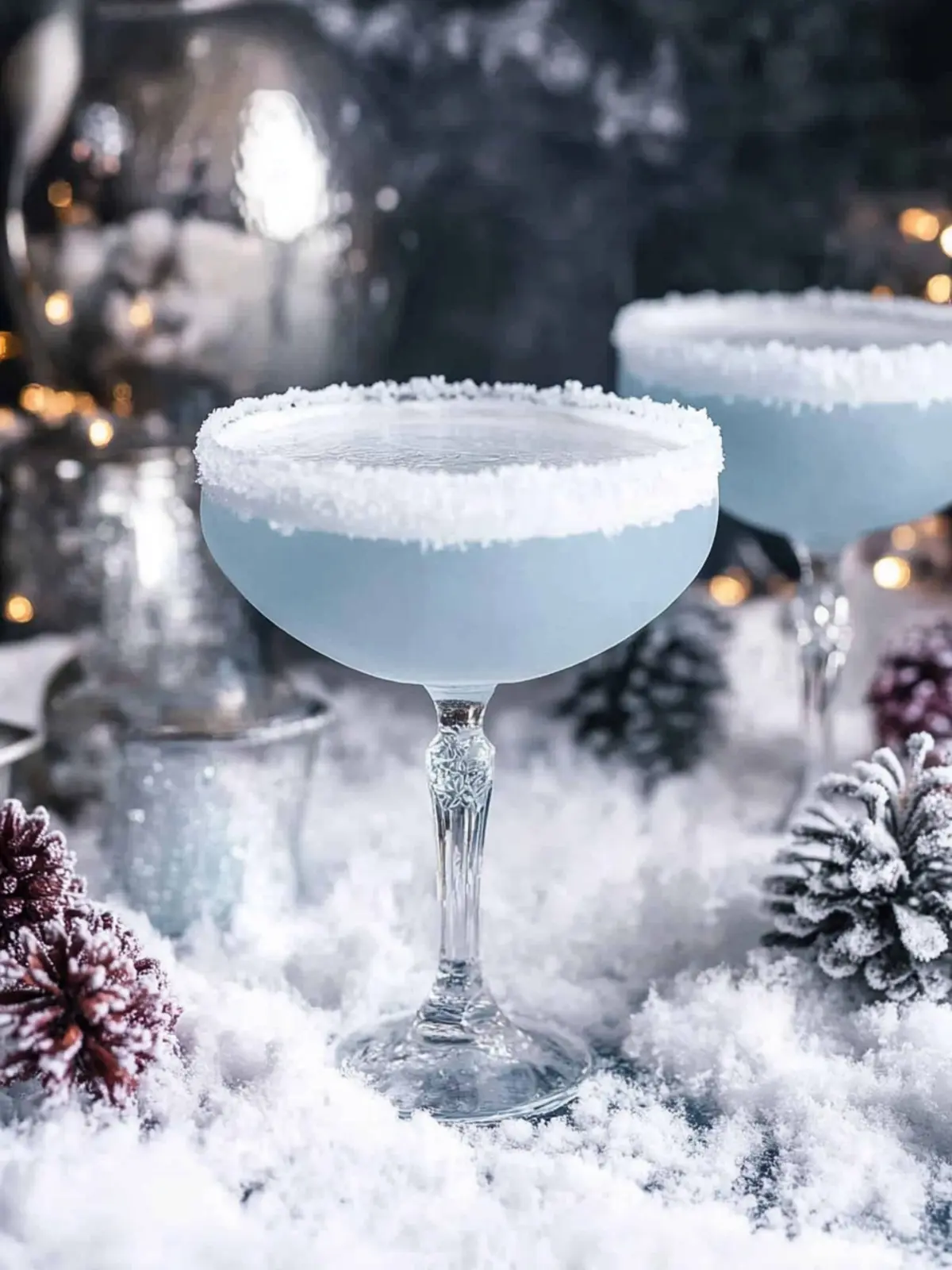 Savor the Cool: Jack Frost Cocktail with Empress Gin Delight 5 Jack Frost Cocktail with Empress Gin