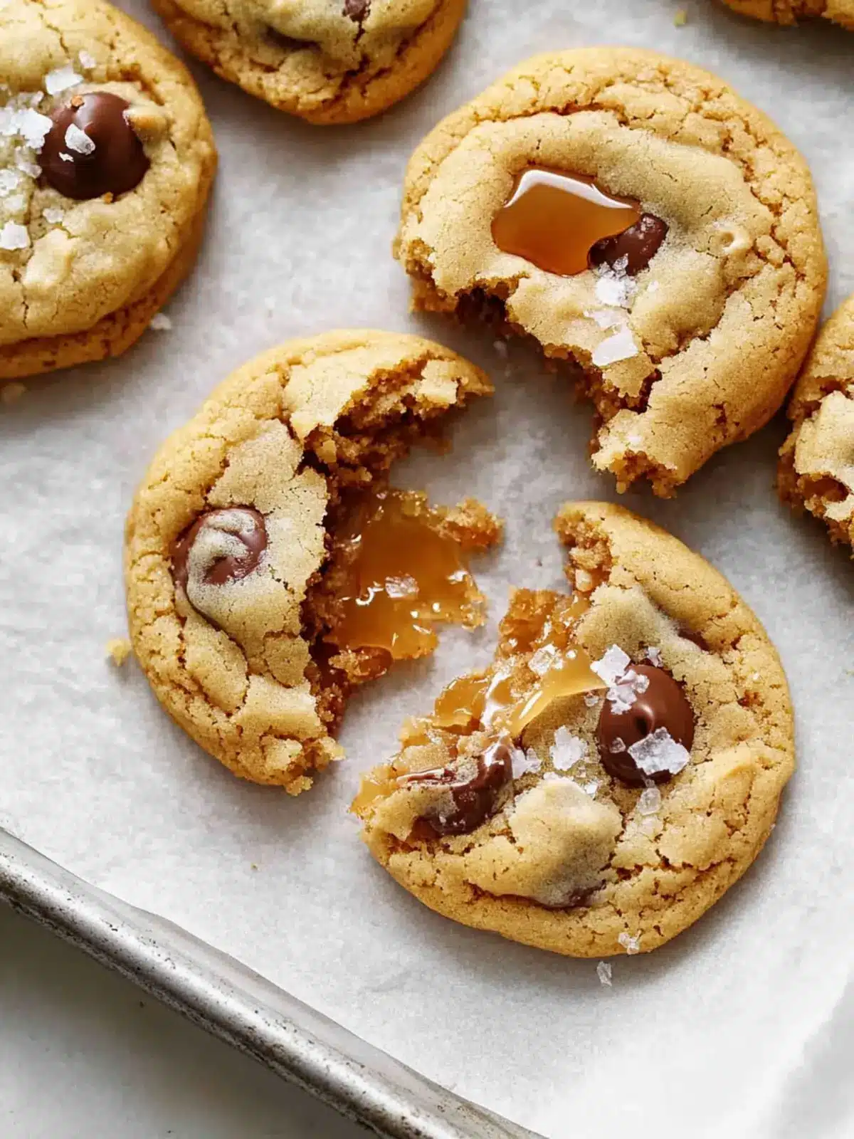 Salted Caramel Chocolate Chip Cookies That Steal the Show 5 Salted Caramel Chocolate Chip Cookies