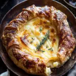 Baked Gruyère in Pastry with Rosemary and Garlic Bliss 3 Baked Gruyère in Pastry with Rosemary and Garlic