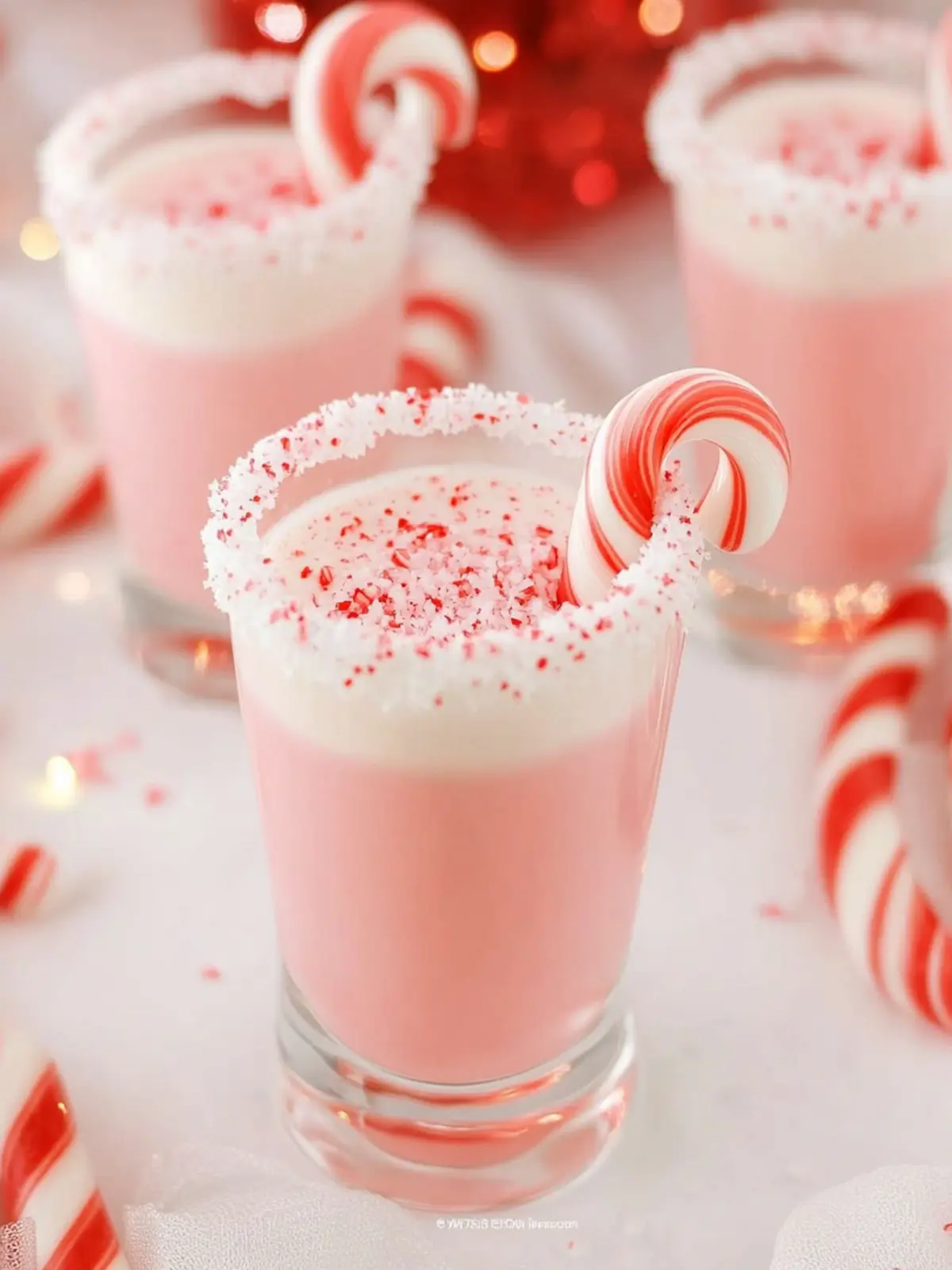 Candy Cane Shots: Easy Peppermint Vodka for Holiday Cheer 2 Candy Cane Shots