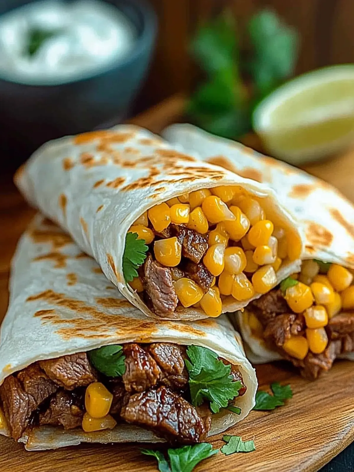 Street Corn Steak Crunch Wraps Your New Family Favorite Meal 4 Street Corn Steak Crunch Wraps