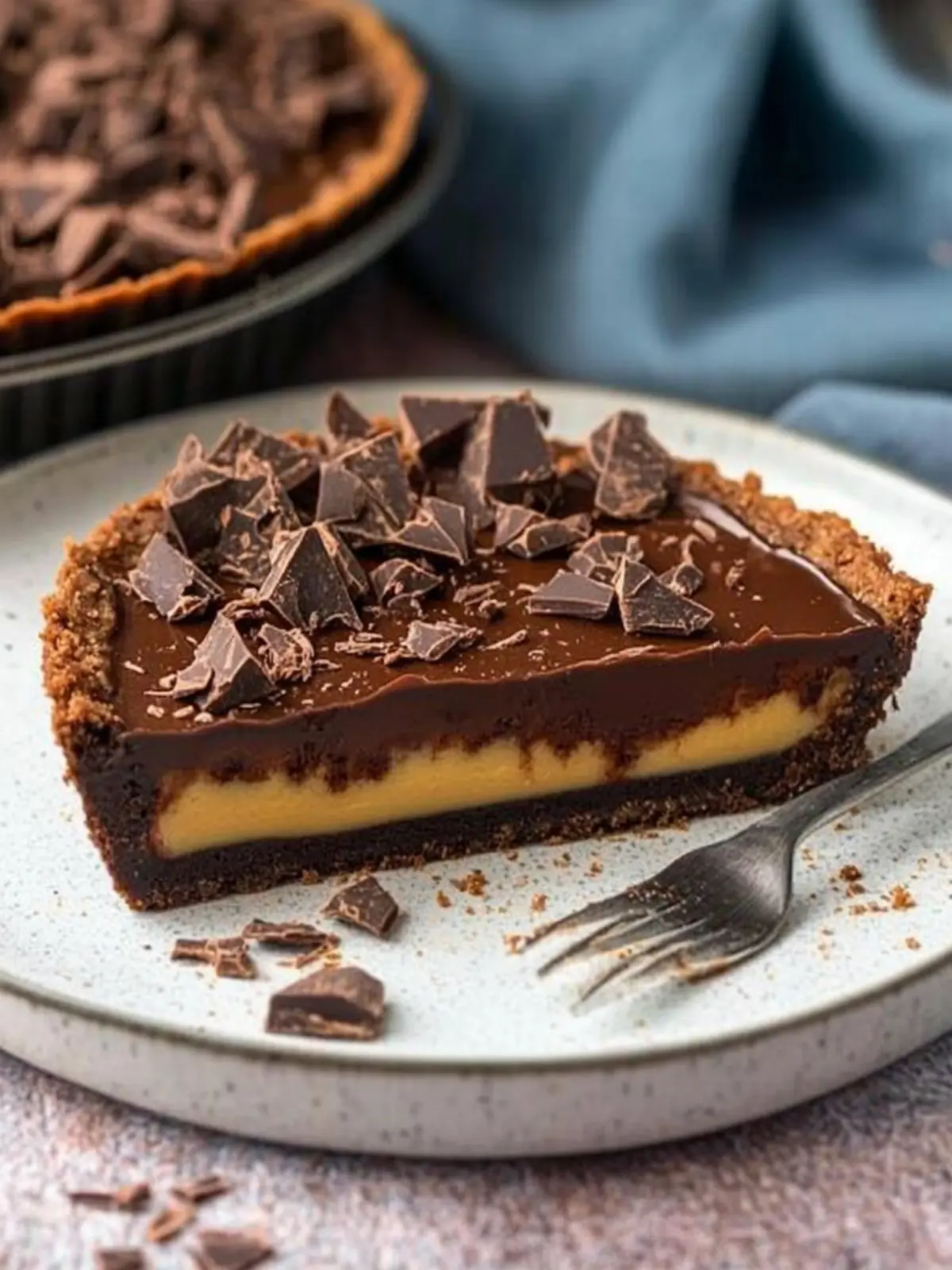 Decadent Vegan Chocolate Tart (No-Bake) You'll Adore 3 Vegan Chocolate Tart (No-Bake)