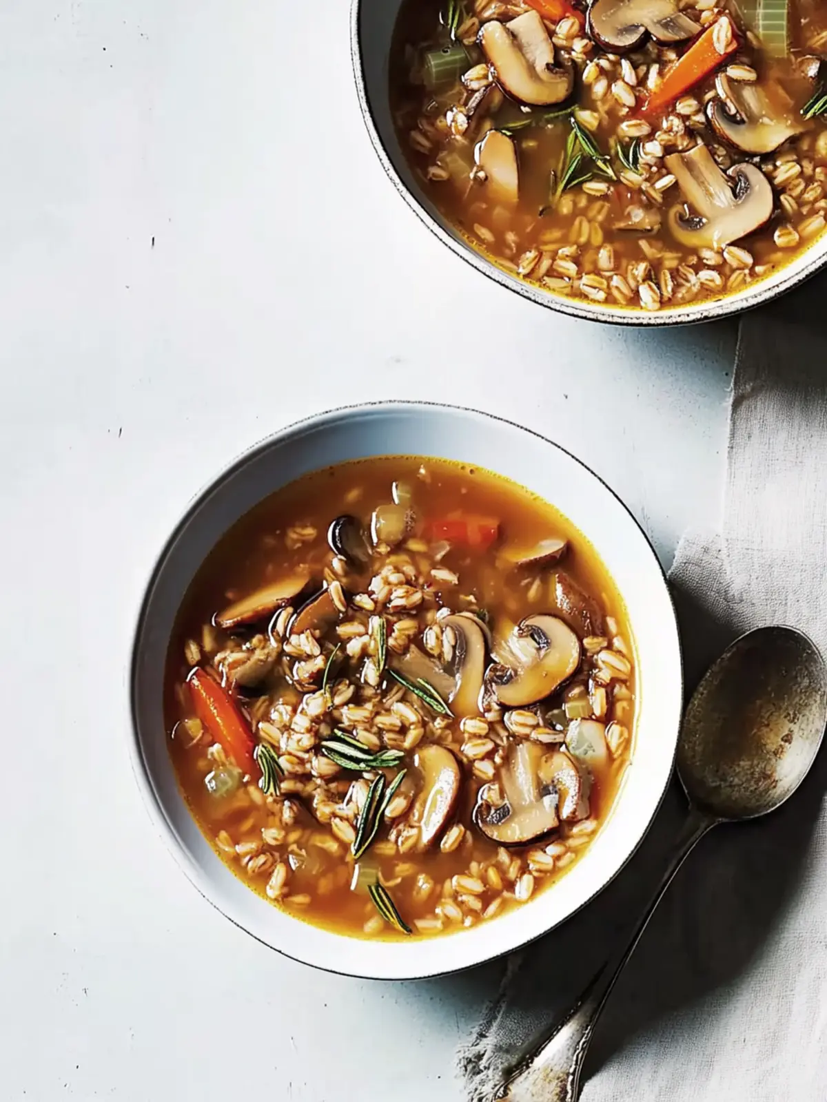 Mushroom and Farro Soup: Cozy Comfort in Every Spoonful 5 Mushroom and Farro Soup