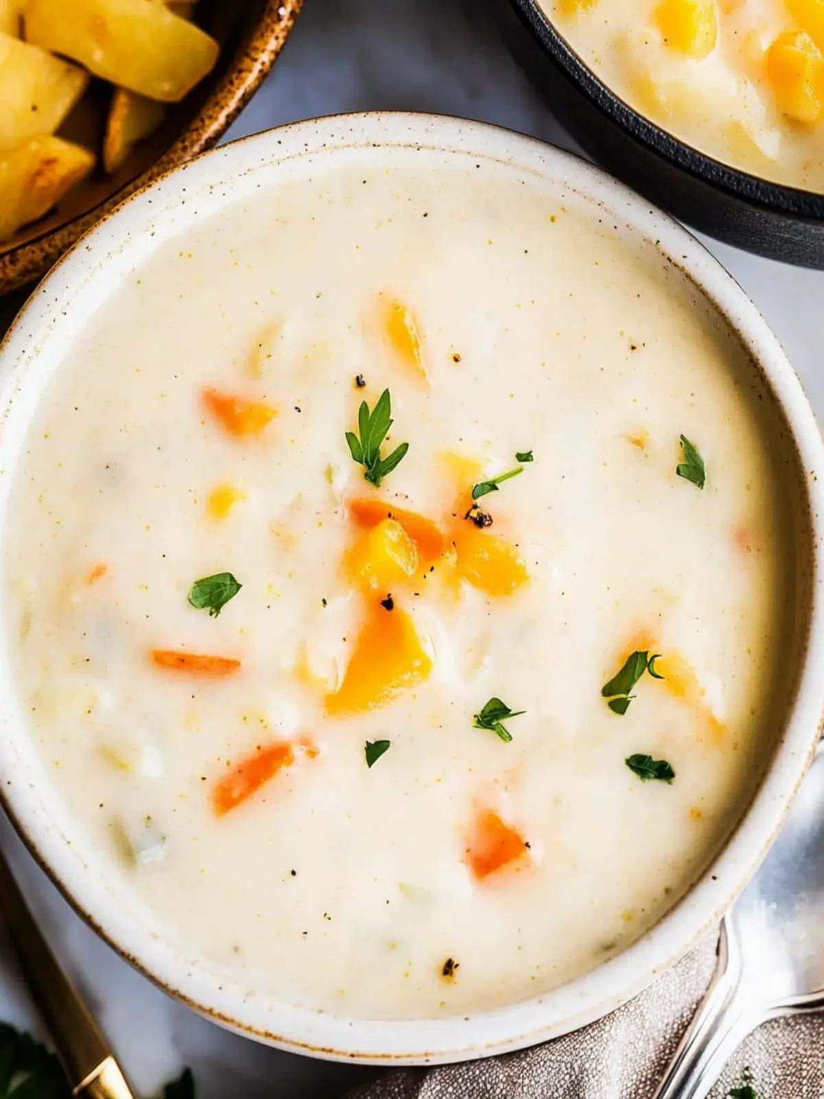 Warm Up with This Creamy Potato Soup Recipe You’ll Love 3 Creamy Potato Soup