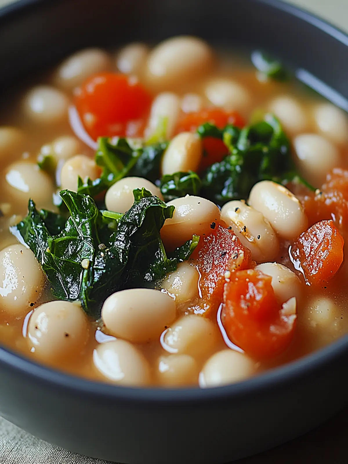 Mediterranean White Beans and Greens for a Cozy Vegan Meal 4 Mediterranean White Beans and Greens