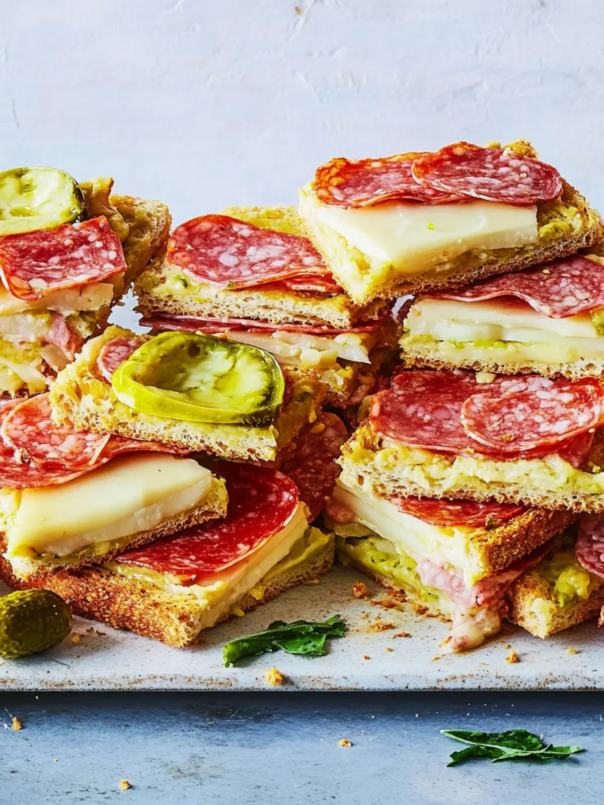 Savory Antipasto Squares: Shareable Goodness for Any Occasion 3 Antipasto Squares