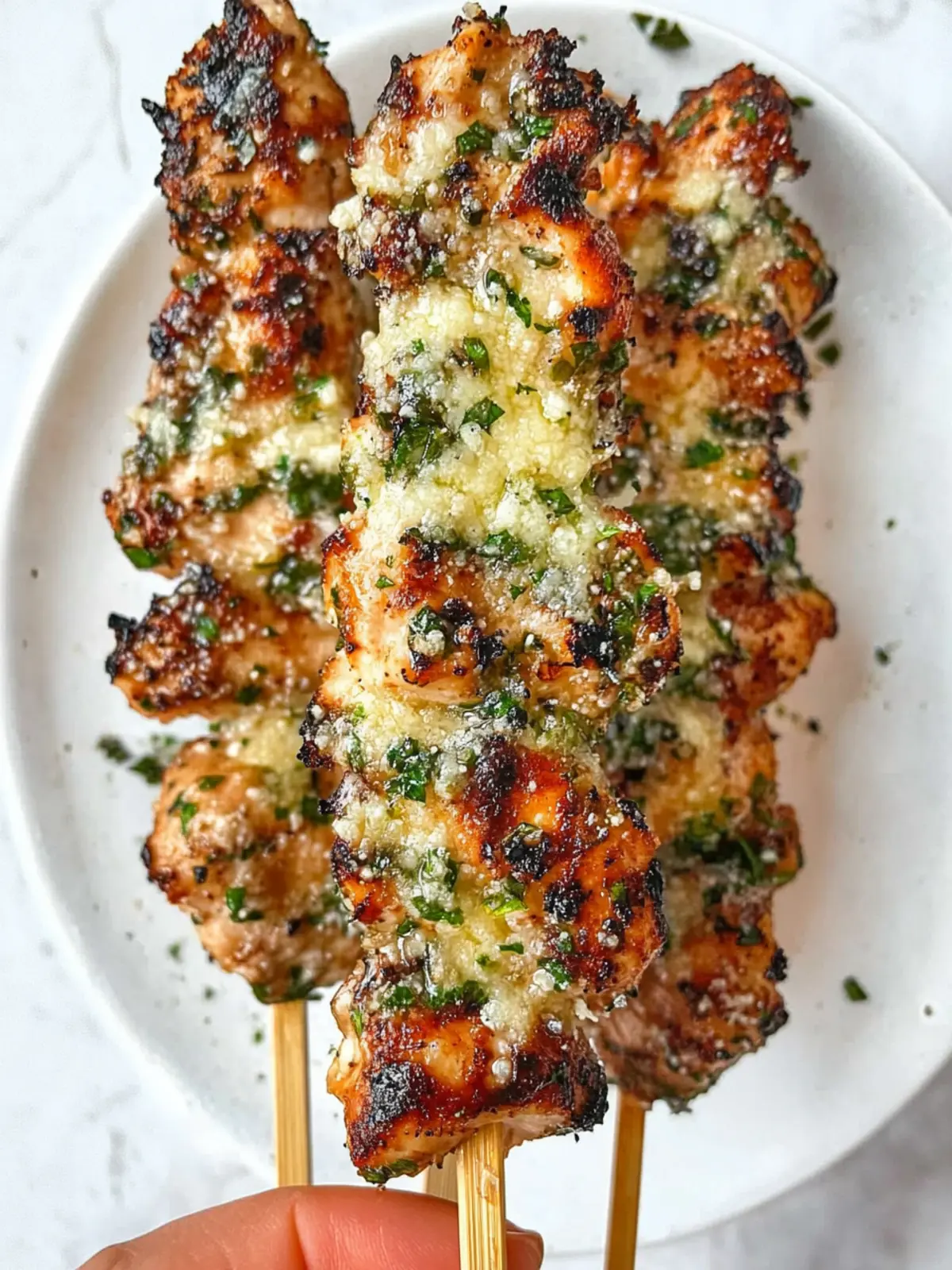 Savor Every Bite of Garlic Parmesan Chicken Skewers Today 3 Garlic Parmesan Chicken Skewers