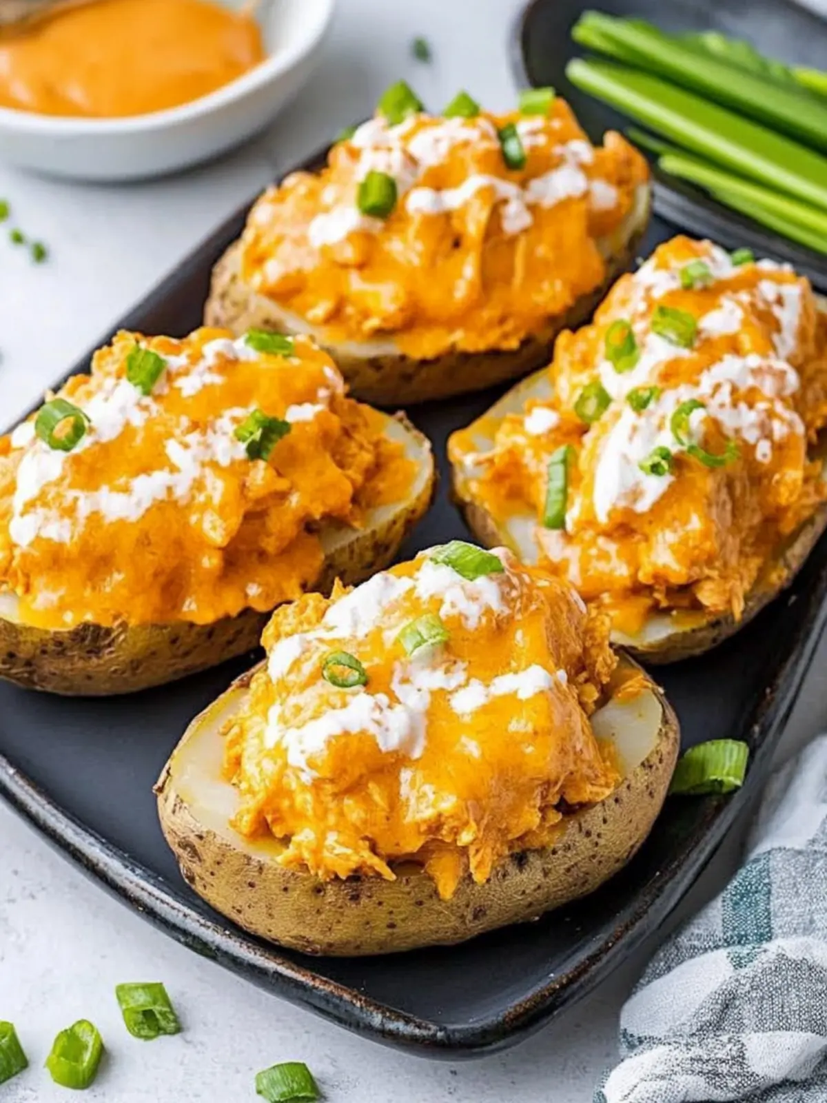 Buffalo Chicken Stuffed Potatoes That Wow Every Dinner Guest 4 Buffalo Chicken Stuffed Potatoes
