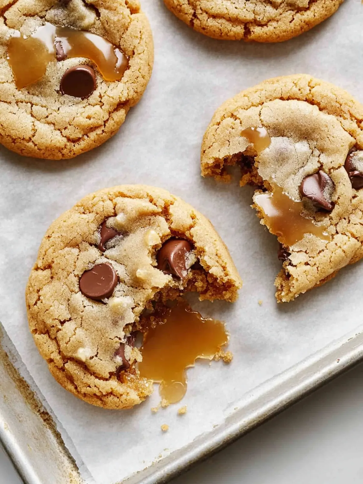 Salted Caramel Chocolate Chip Cookies That Steal the Show 4 Salted Caramel Chocolate Chip Cookies