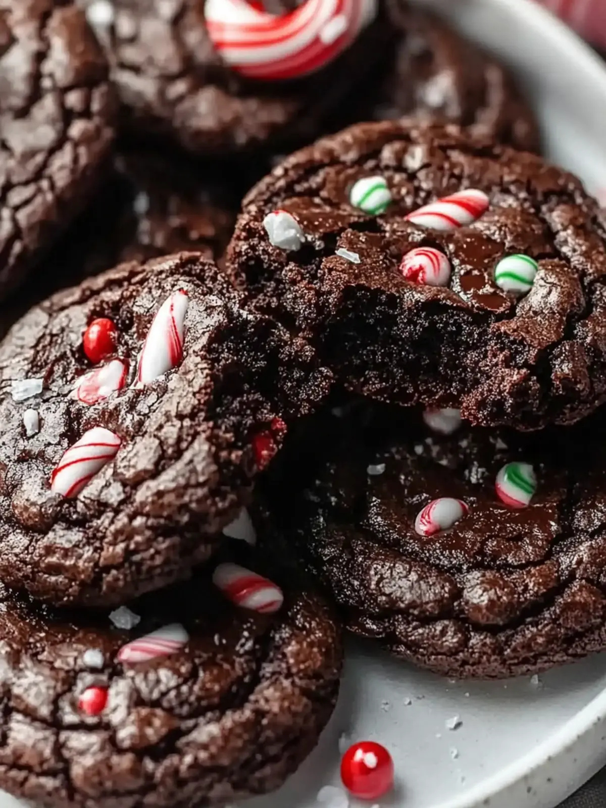 Irresistible Peppermint Brownie Cookies for Festive Joy 4 Peppermint Brownie Cookies