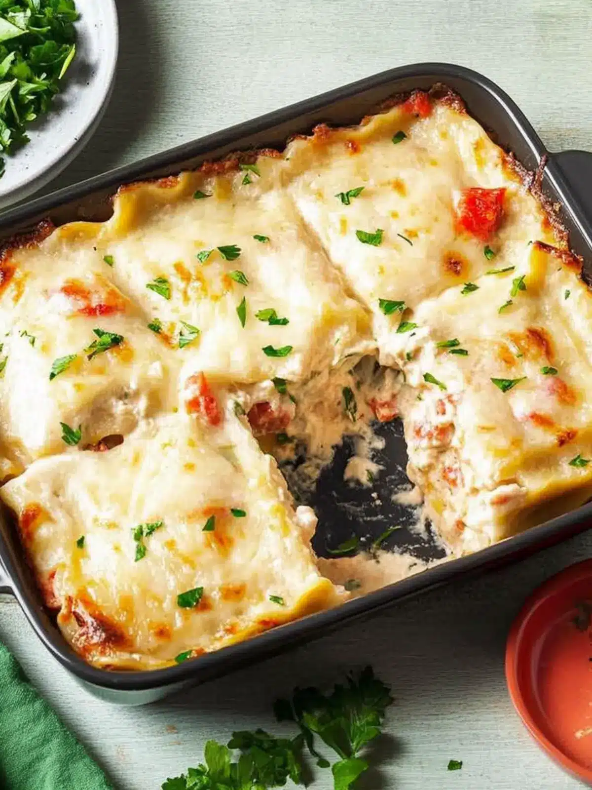 Indulge in Rich Seafood Lasagna with Creamy Sauce Bliss 4 Seafood Lasagna
