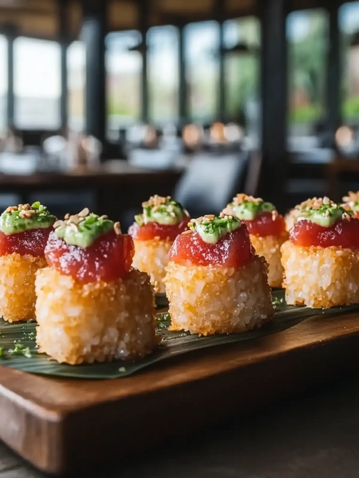 Crispy Rice Sushi Bites: Crunchy Treats for Any Occasion 3 Crispy Rice Sushi Bites