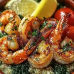 Garlic Shrimp & Quinoa Bowl: Bright, Healthy Brunch Delight 3 Garlic Shrimp & Quinoa Bowl