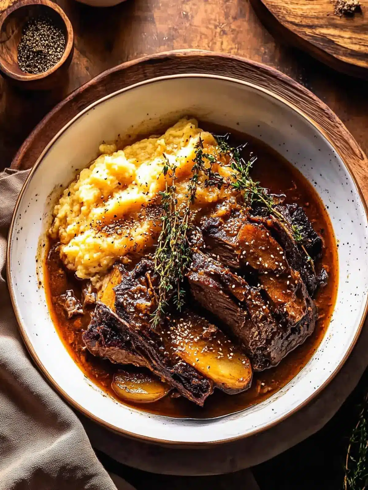 White Wine Miso Braised Pot Roast for Ultimate Comfort Food 2 White Wine Miso Braised Pot Roast