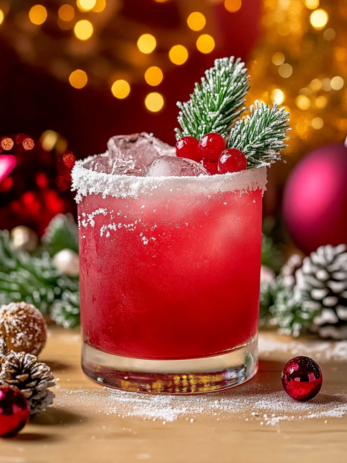 Frosted Mistletoe Margarita: Your Festive Holiday Cheers 2 frosted mistletoe margarita