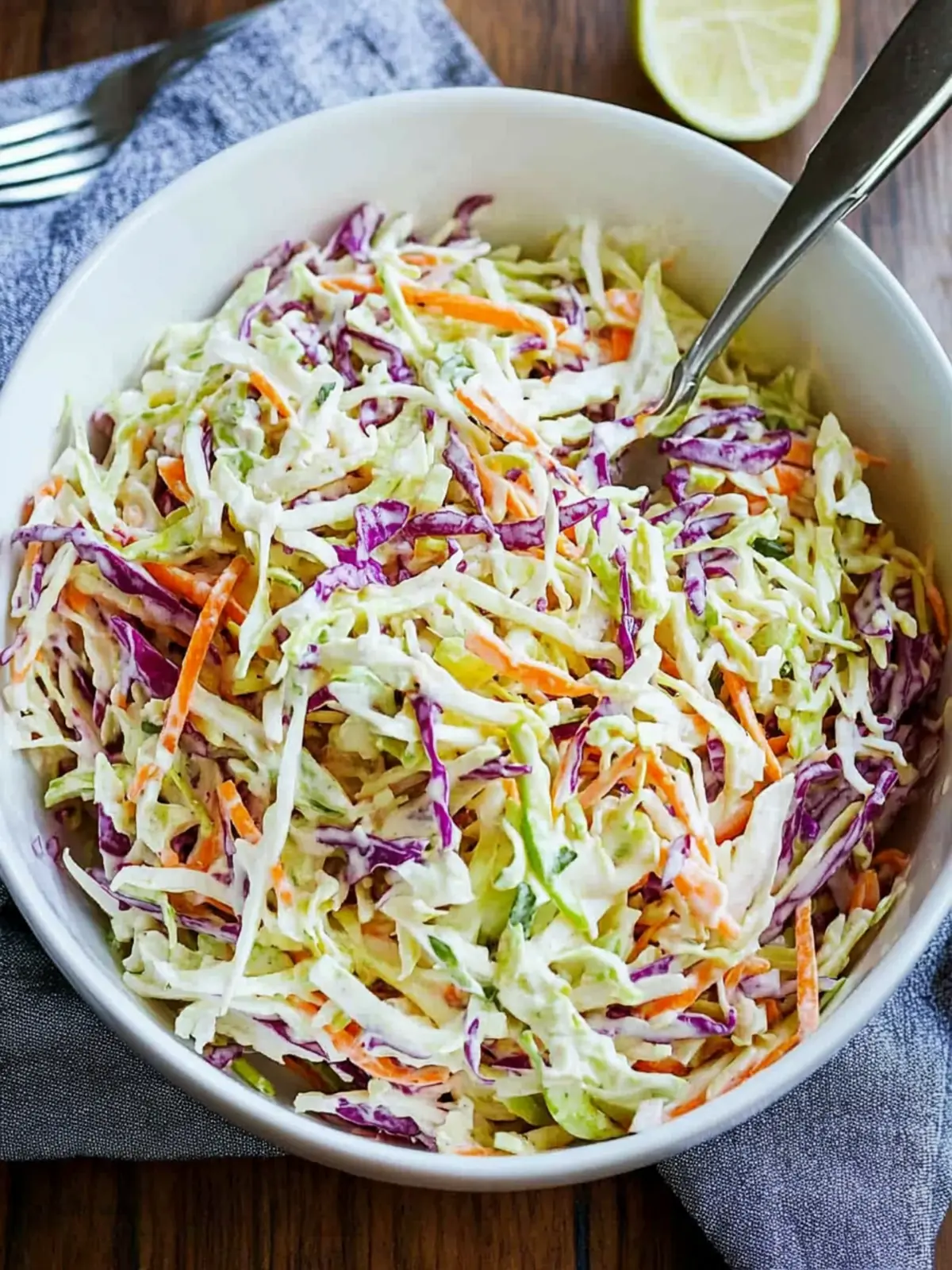 Easy Homemade Coleslaw: Crunchy, Creamy, and Perfect for BBQs 4 Easy Homemade Coleslaw