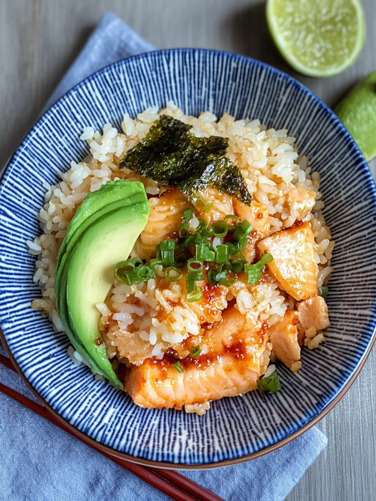 TikTok Salmon Rice Bowl: Quick, Customizable, and Delicious! 3 TikTok Salmon Rice Bowl