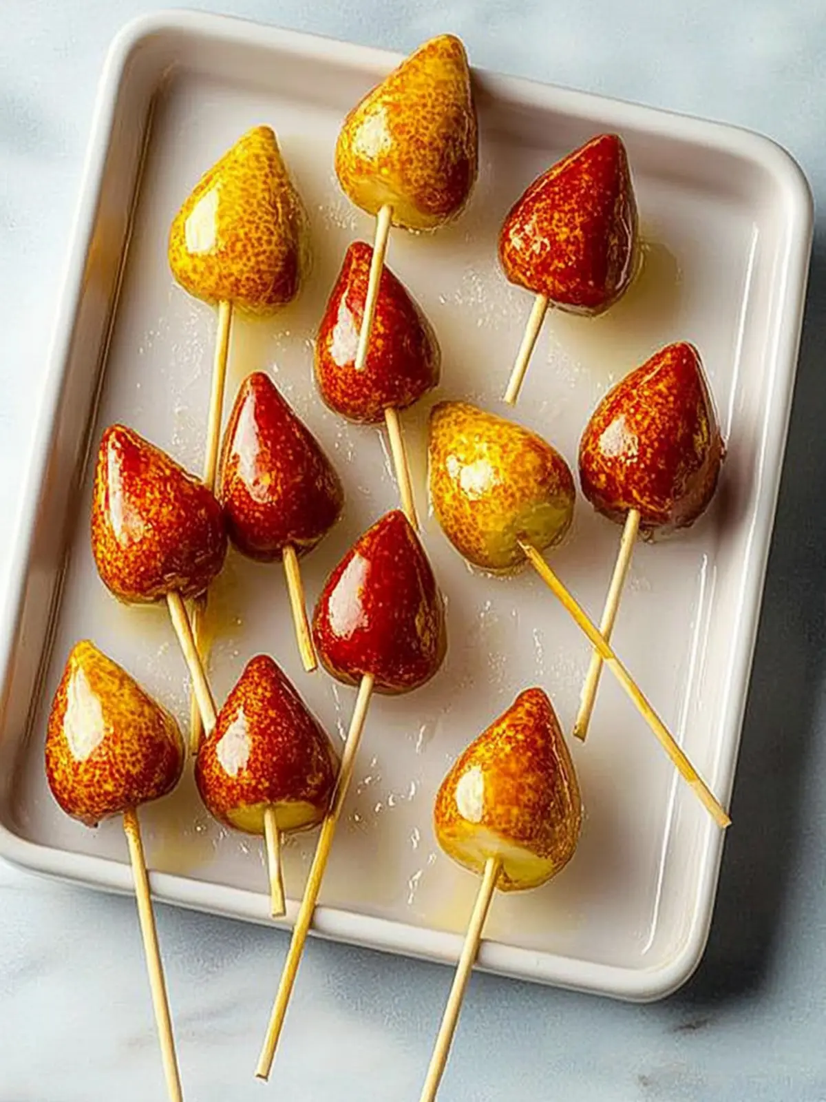 Tanghulu Delight: Make Candied Strawberries at Home! 2 Tanghulu