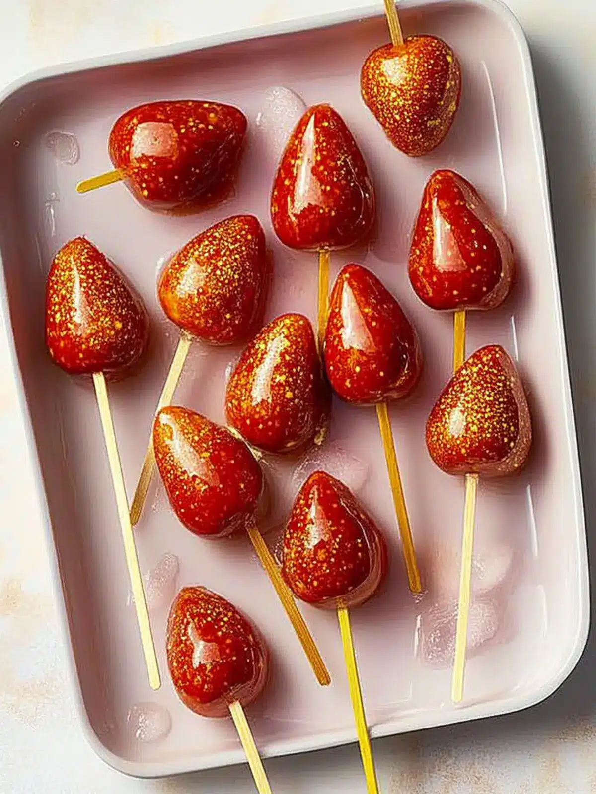 Tanghulu Delight: Make Candied Strawberries at Home! 3 Tanghulu
