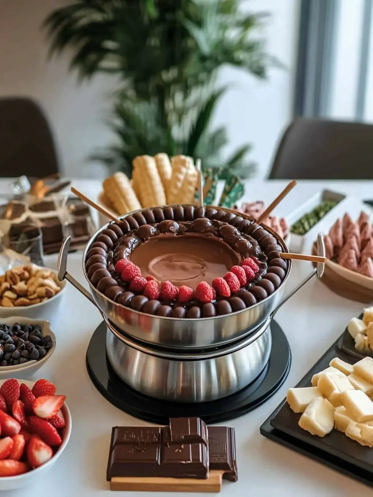 Create Your Dream Chocolate Fondue Station for Fun Gatherings 3 Chocolate Fondue Station