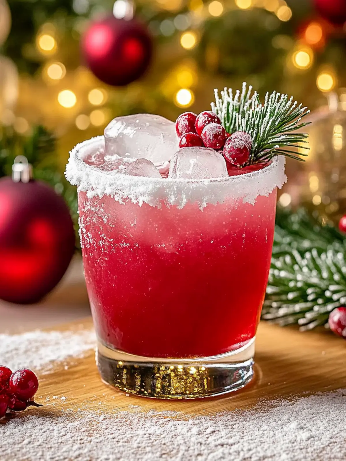 Frosted Mistletoe Margarita: Your Festive Holiday Cheers 3 frosted mistletoe margarita
