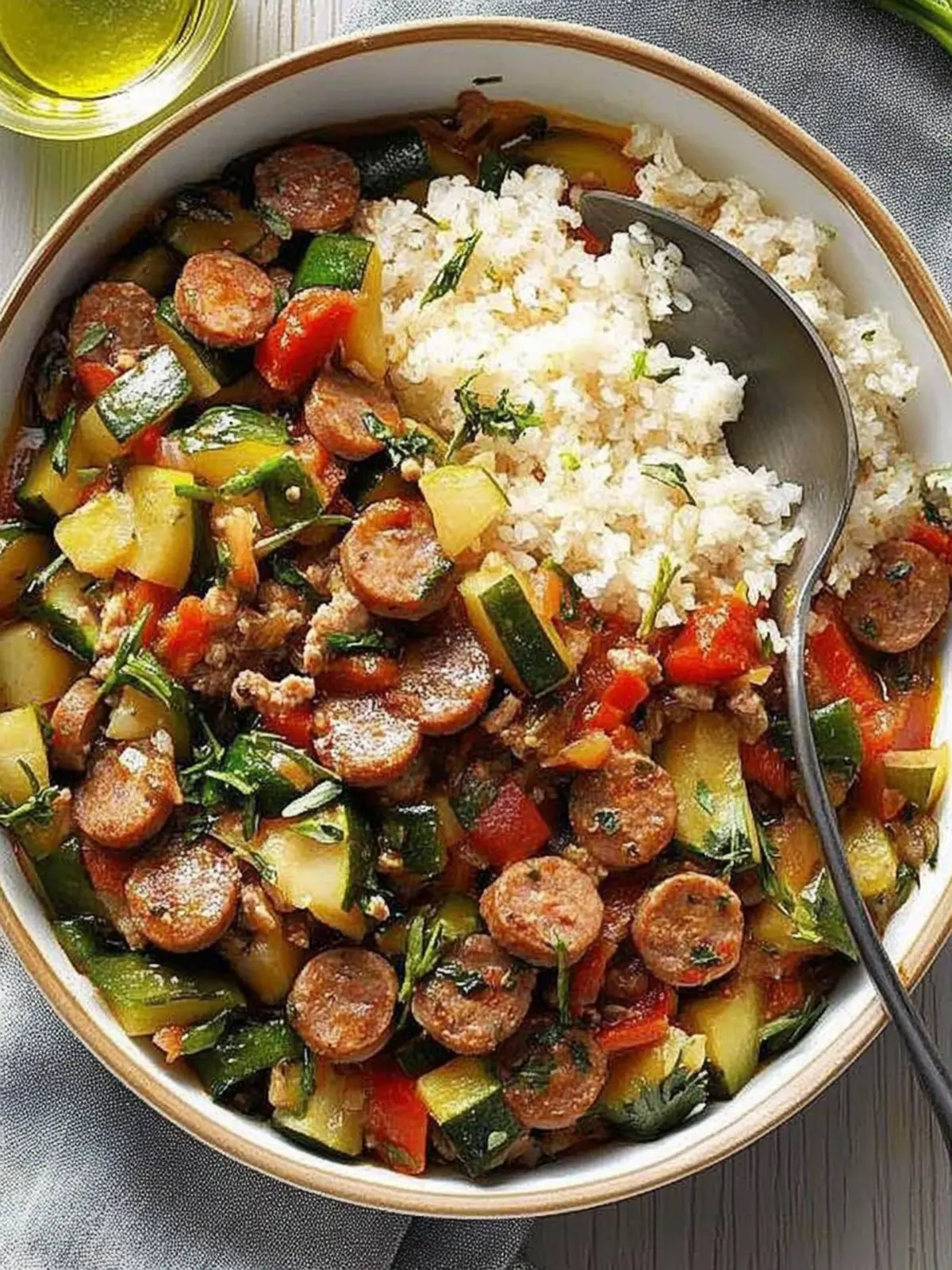 Satisfy Your Cravings with Hearty Sausage Ratatouille 4 Sausage Ratatouille
