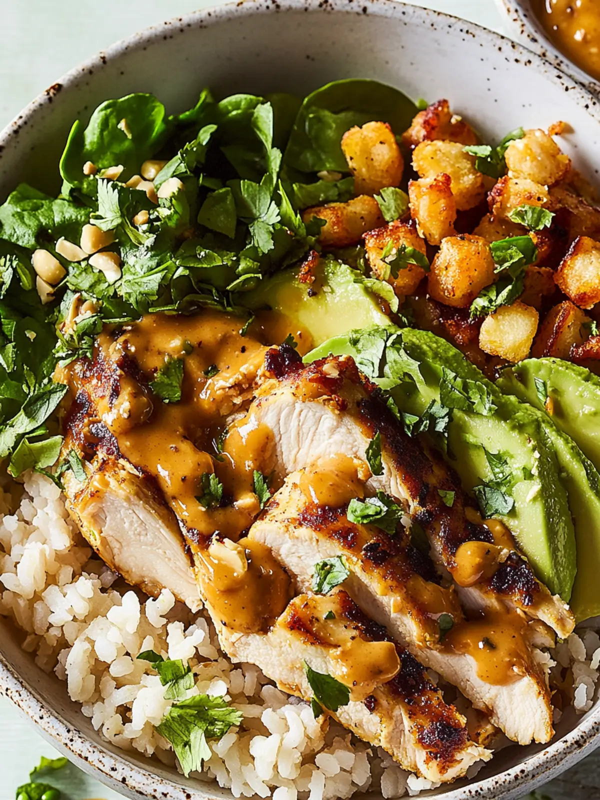 Savory Peanut Chicken Protein Bowls for Quick Meal Prep 4 Peanut Chicken Protein Bowls