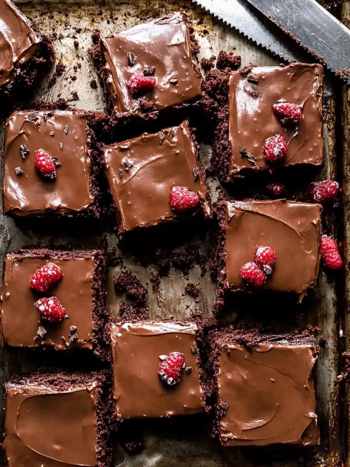 Retro-Style Chocolate Sheet Cake for a Nostalgic Treat 2 Retro-Style Chocolate Sheet Cake