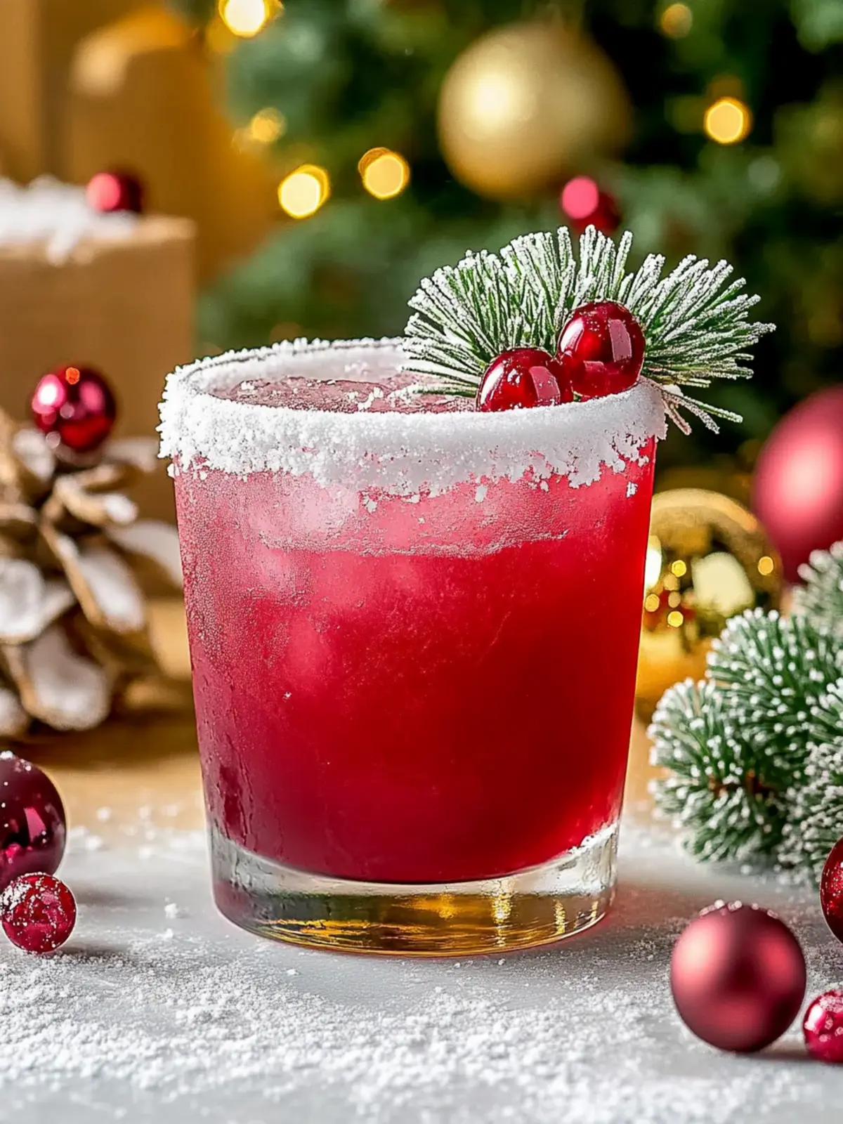 Frosted Mistletoe Margarita: Your Festive Holiday Cheers 4 frosted mistletoe margarita