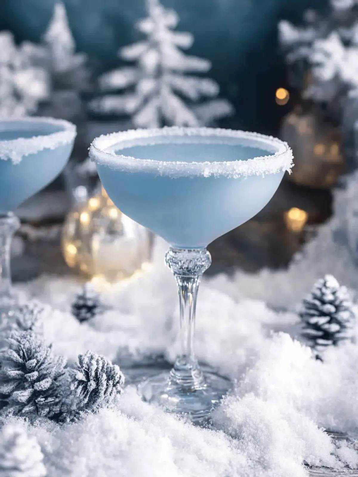 Savor the Cool: Jack Frost Cocktail with Empress Gin Delight 2 Jack Frost Cocktail with Empress Gin