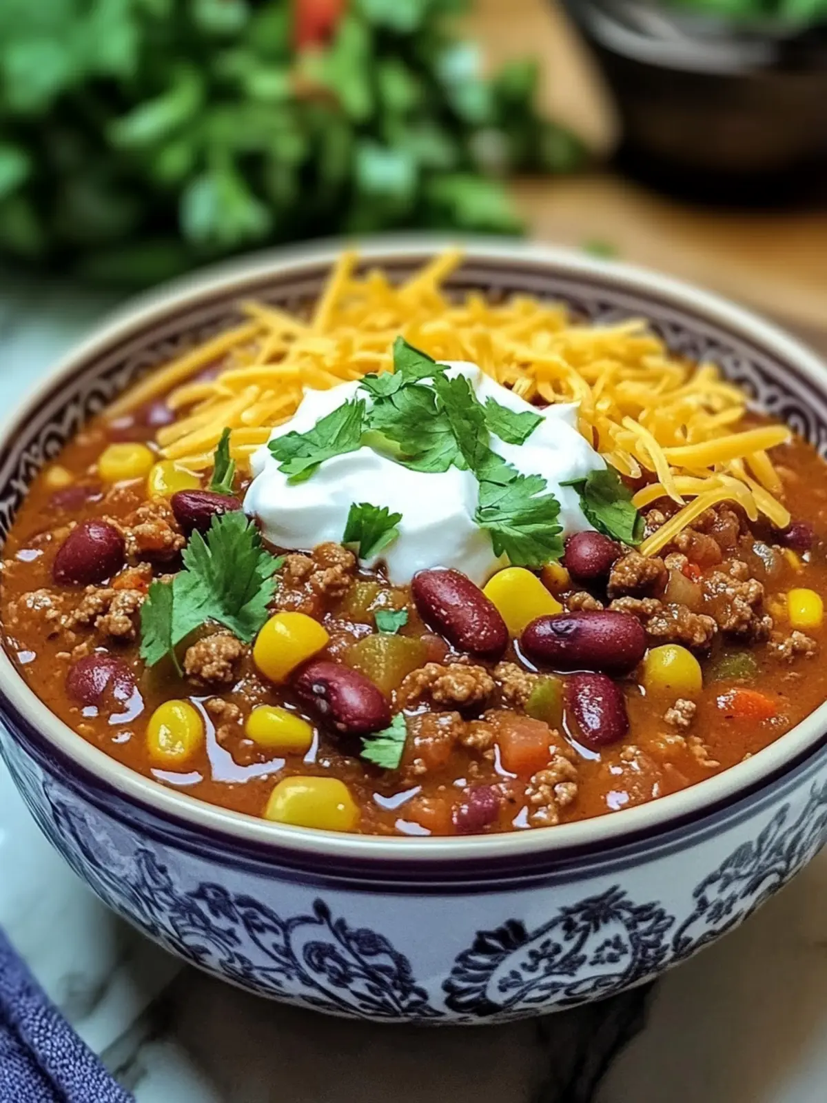 Classic Beef & Bean Chili Recipe for Ultimate Cozy Nights 4 Classic Beef & Bean Chili Recipe