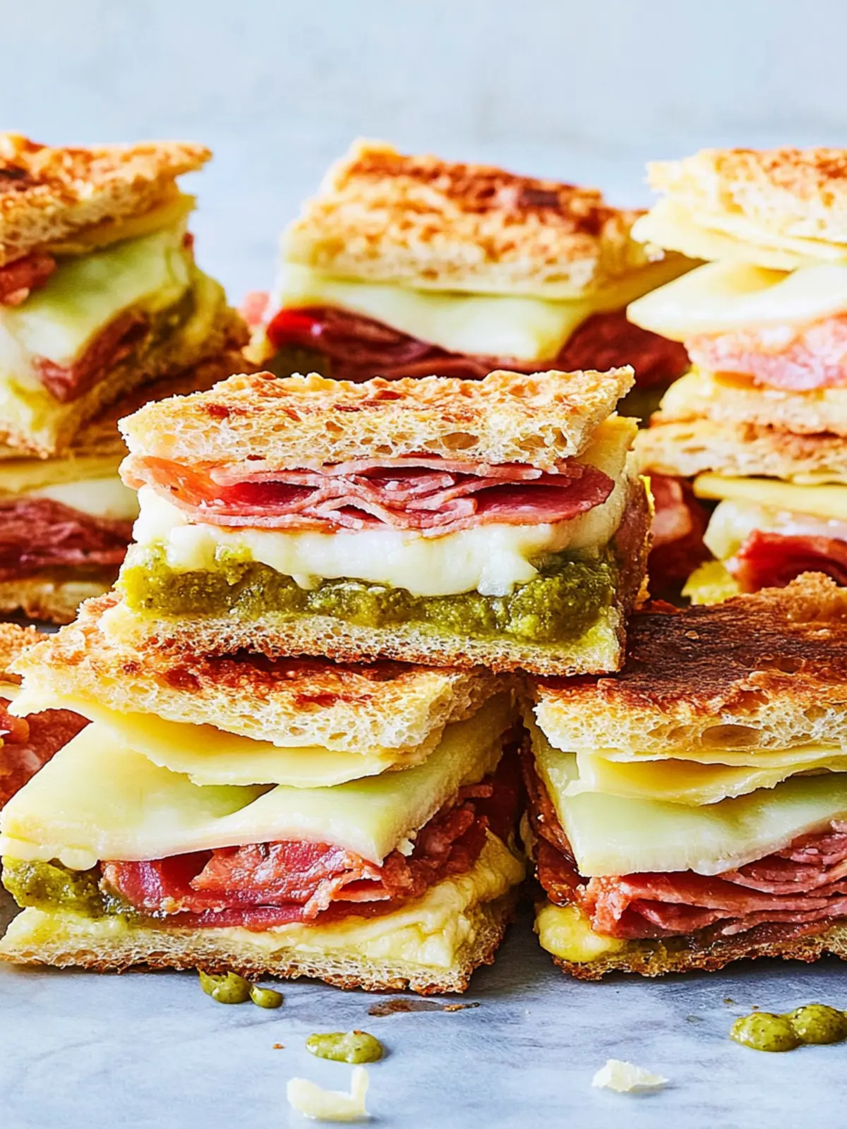 Savory Antipasto Squares: Shareable Goodness for Any Occasion 4 Antipasto Squares