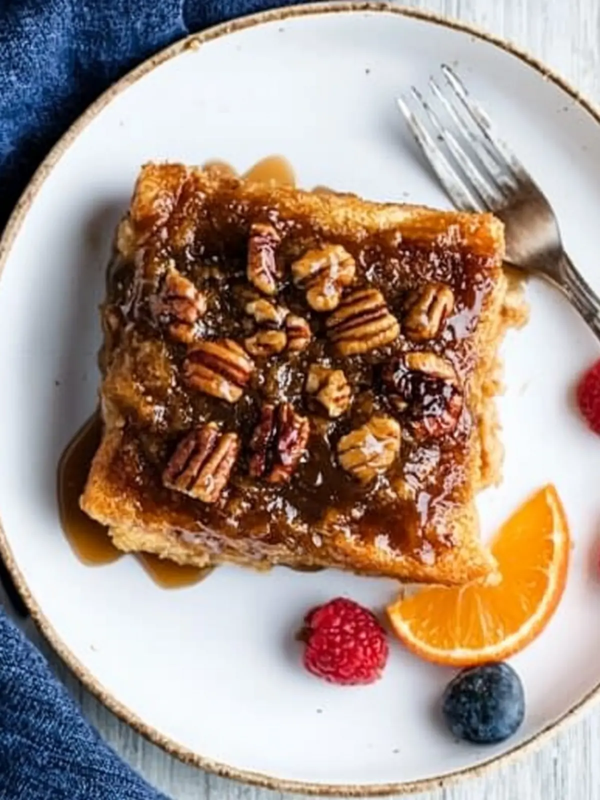 Upside-Down Orange Caramel Pecan French Toast Bake Bliss 5 Upside-Down Orange Caramel Pecan French Toast Bake