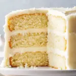 The Best White Cake with Dreamy Vanilla Frosting Recipe 8 best White Cake