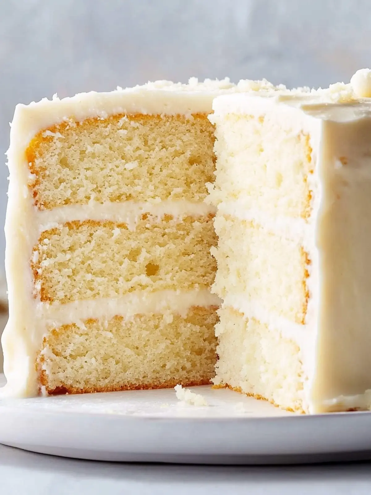 The Best White Cake with Dreamy Vanilla Frosting Recipe 3 best White Cake