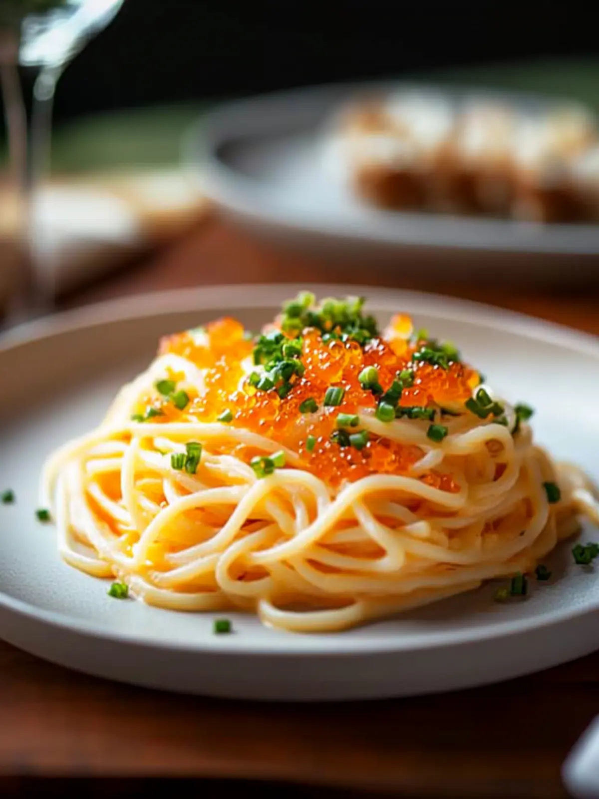 Tobiko Cream Sauce Spaghetti that Dances on Your Taste Buds 5 Tobiko