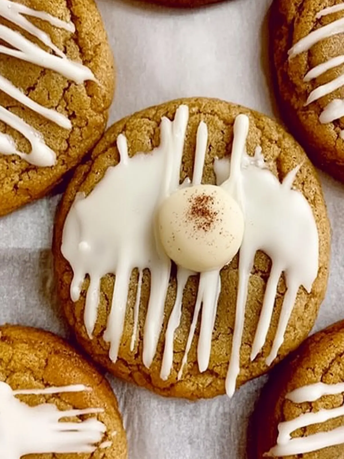 Chewy Maple Cinnamon Cookies with White Chocolate Bliss 4 Chewy Maple Cinnamon Cookies with White Chocolate