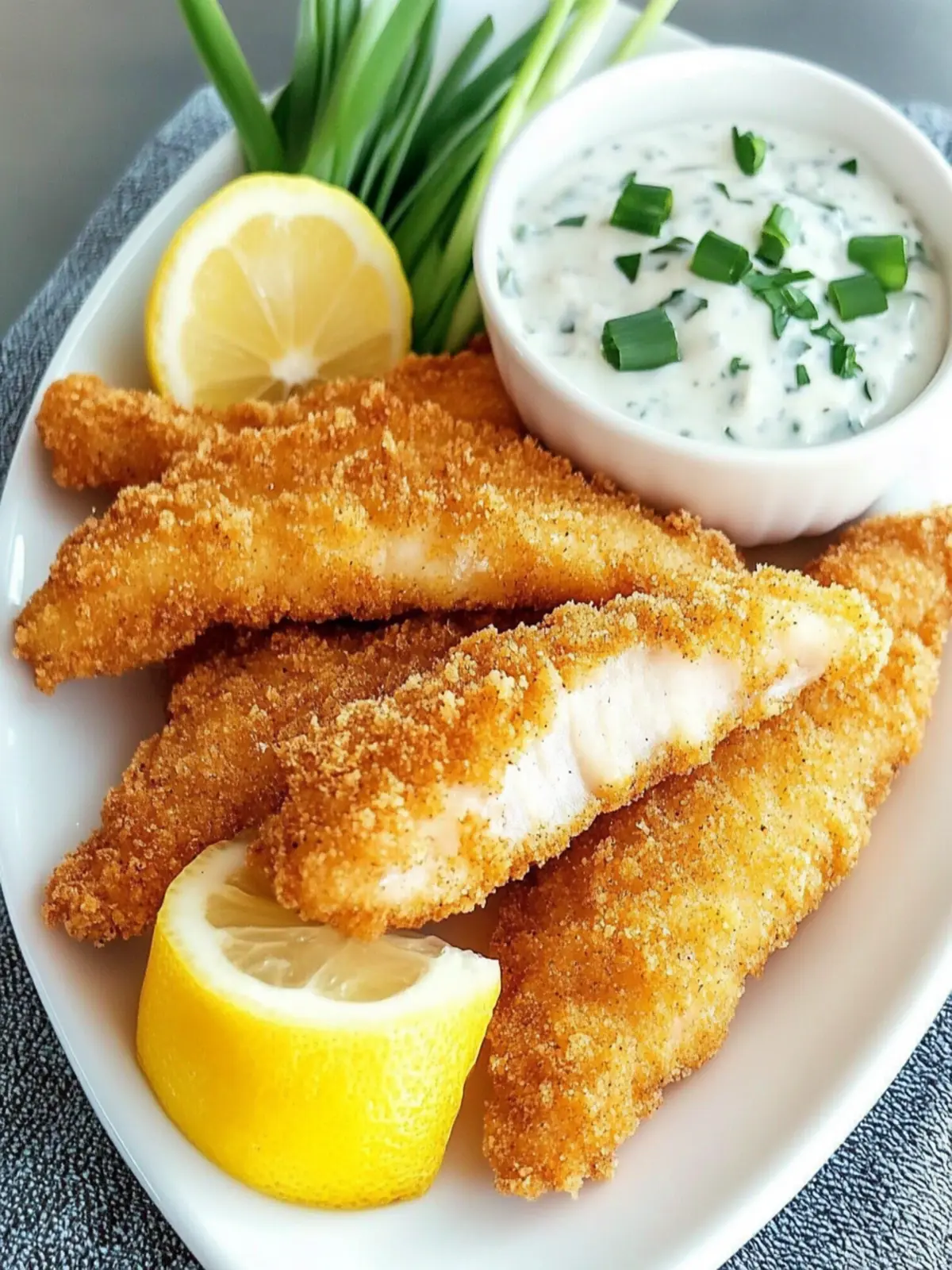 Crispy Fried Catfish Fingers: A Southern Comfort Delight 4 Fried Catfish Fingers