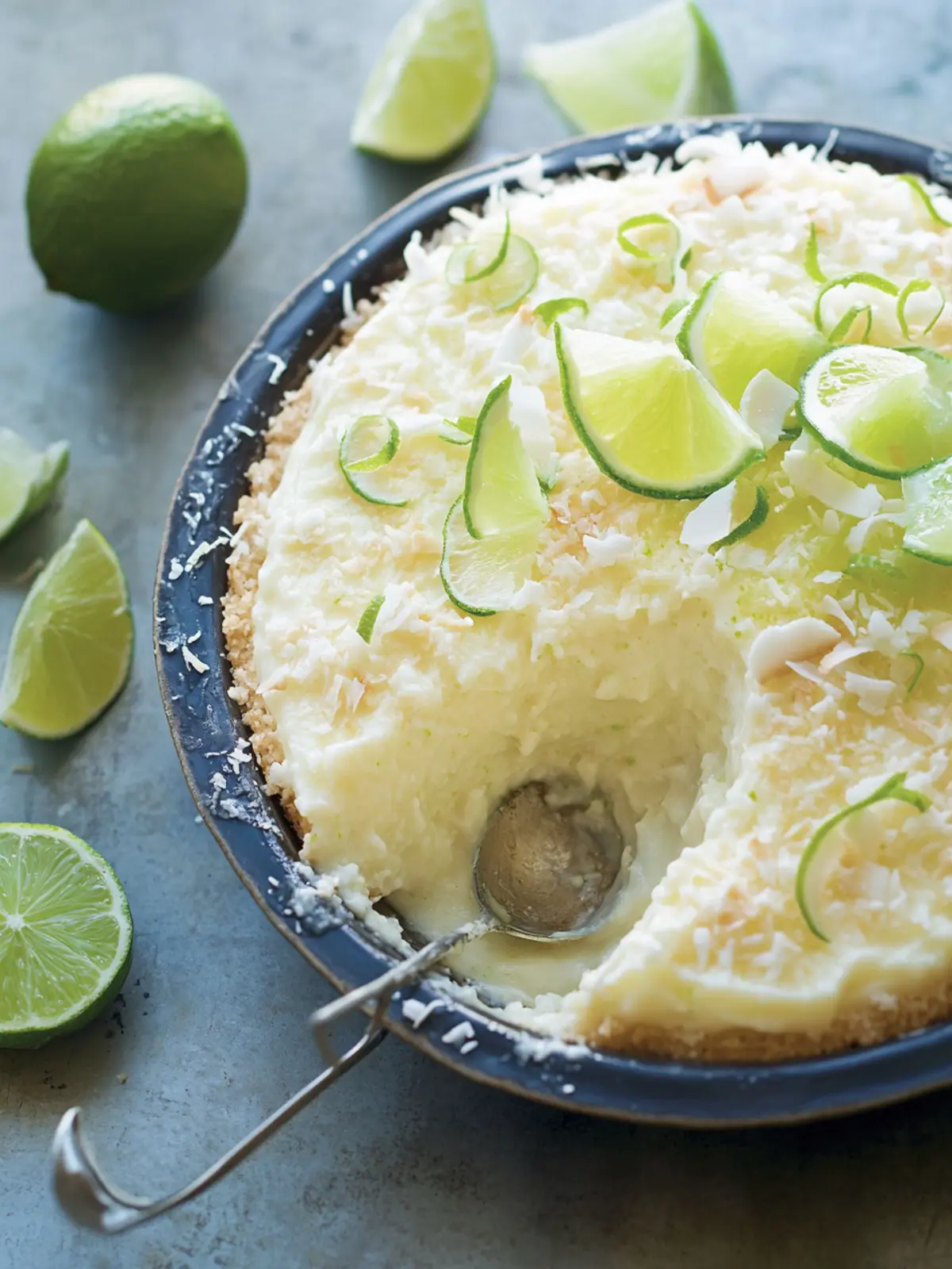 Coconut-Lime Pudding Cake: Your Tropical Escape at Home 4 Coconut-Lime Pudding Cake