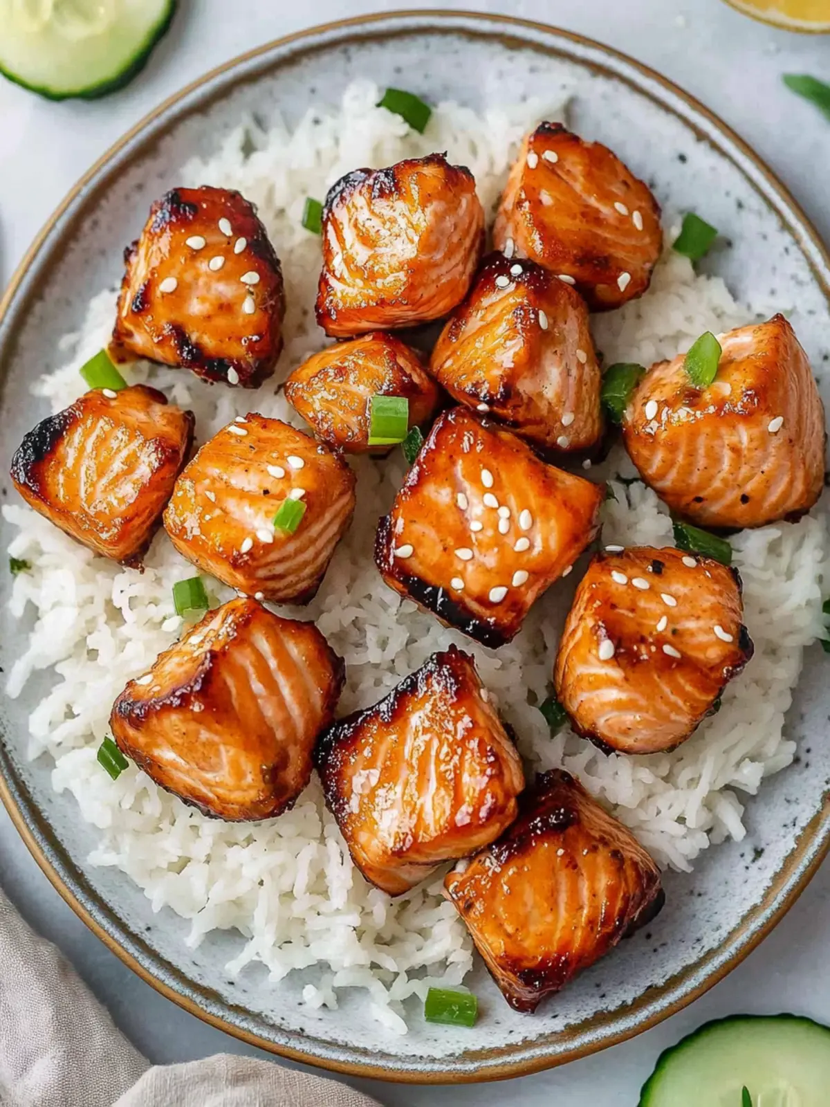 Savory Air Fryer Salmon Bites in 15 Minutes or Less 3 Air Fryer Salmon Bites