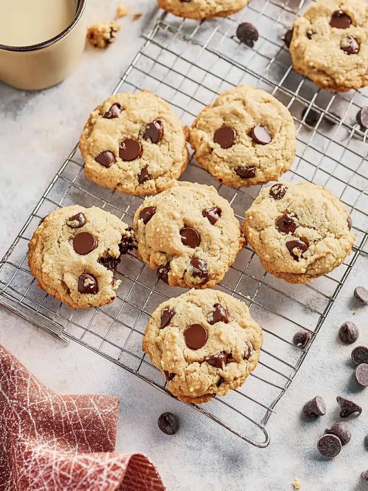 Decadent Tahini Chocolate Chip Cookies You’ll Crave Daily 5 Tahini Chocolate Chip Cookies