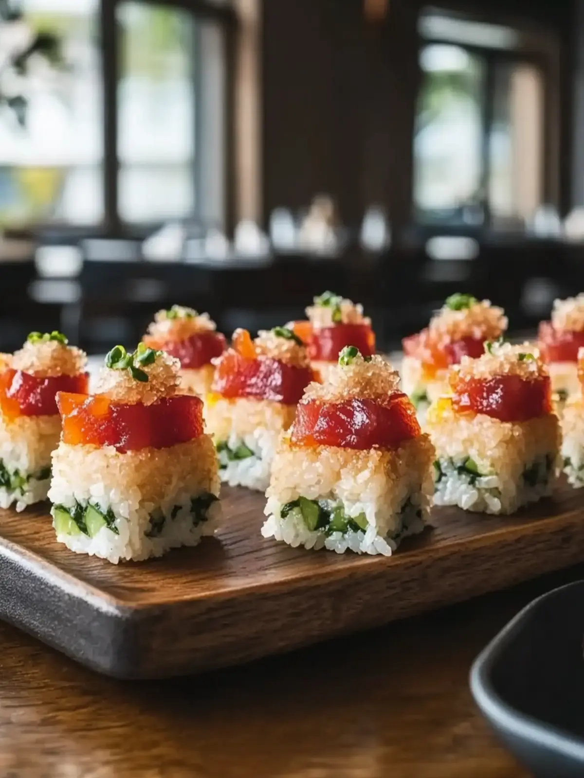 Crispy Rice Sushi Bites: Crunchy Treats for Any Occasion 4 Crispy Rice Sushi Bites
